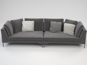 lipende sofa 3D 模型