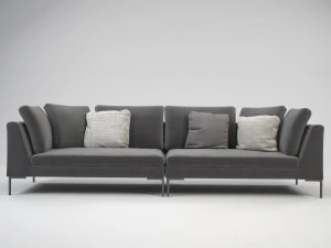 lipende sofa 3D Model