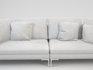 lipende sofa 3D 模型