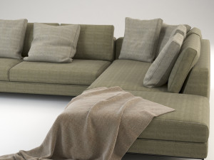 ray sofa corner 3Dモデル