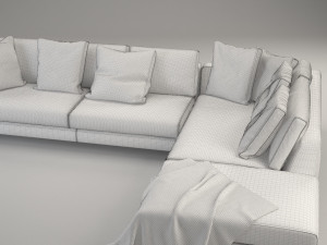 ray sofa corner 3Dモデル