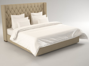 manhattan bed 3D Model