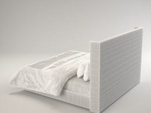 manhattan bed 3D Model