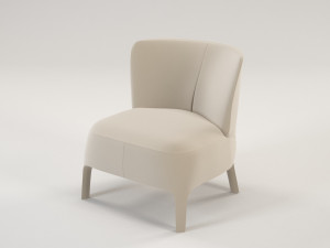 bams chair 3D 模型