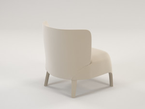 bams chair 3D 模型