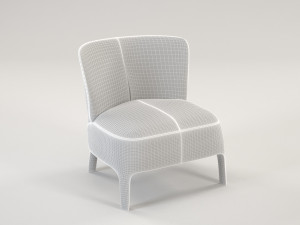 bams chair 3D 模型