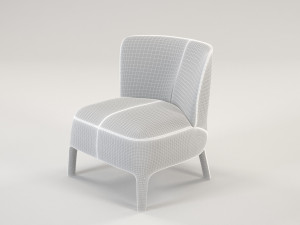 bams chair 3D 模型