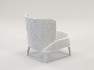 bams chair 3D 模型