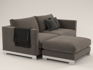 molteny sofa Modello 3D