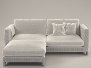 molteny sofa Modello 3D