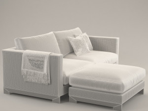 molteny sofa Modello 3D