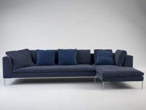 charles corner sofa 3D Модель