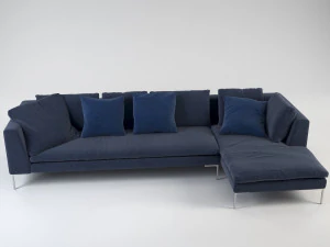 charles corner sofa 3D Model