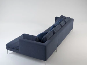 charles corner sofa 3D Model
