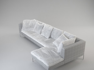 charles corner sofa 3Dモデル