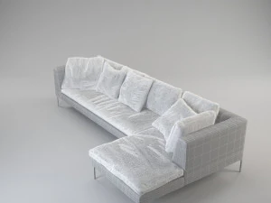charles corner sofa 3D Model