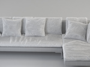 charles corner sofa 3Dモデル