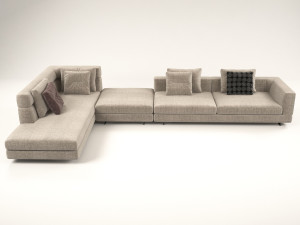 terra sofa 3D Модель