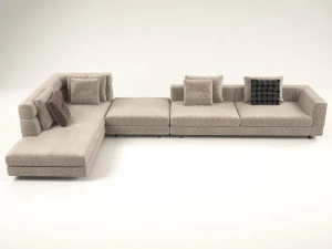 divano terra Modello 3D