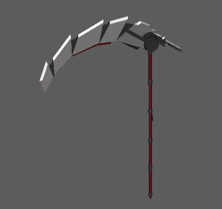 scythe 3D Modell .c4d .max .obj .3ds .fbx .stl .blend 