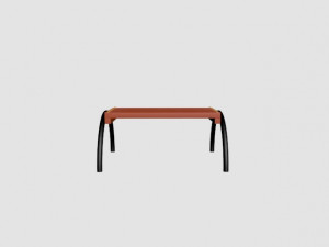 street simple bench 3D-Modell