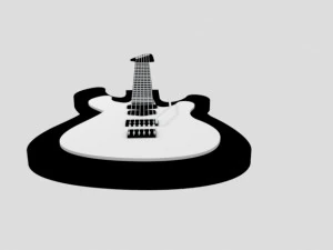electric guitar 3D Model