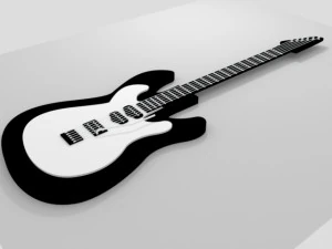 electric guitar 3D Model