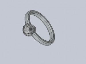 diamond rind 3Dプリントモデル