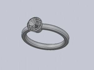 diamond rind 3Dプリントモデル