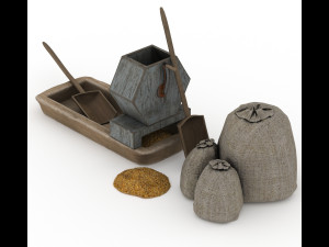 country corn chopper 3Dモデル