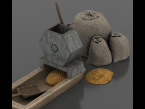 country corn chopper 3Dモデル