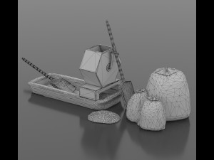 country corn chopper 3Dモデル