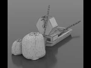 country corn chopper 3Dモデル