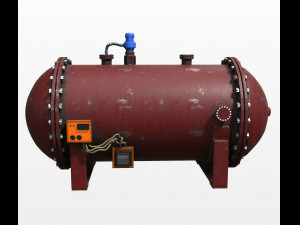 industrial air tank 3D मॉडल