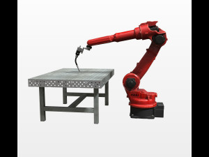 welding robotic 3D मॉडल