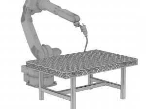 welding robotic 3D Model