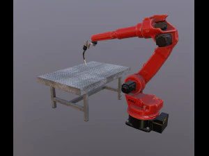 welding robotic 3D Model