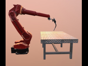 welding robotic 3D मॉडल