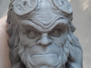 hellboy Modelo de Impressão 3D