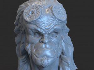 hellboy 3D Print Model