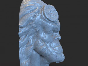 hellboy 3D Print Model