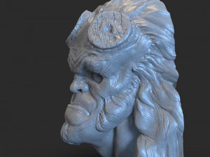 hellboy 3D Print Model
