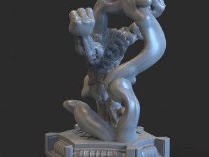 blood monster Modello di stampa 3D