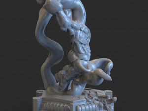 blood monster Modello di stampa 3D