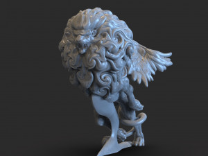 chimera car ornament Modelo de impresión 3D