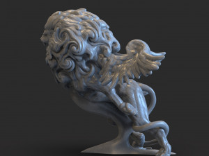 chimera car ornament Modelo de impresión 3D