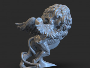 chimera car ornament Modelo de impresión 3D