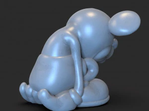 sad mickey 3D Print Model