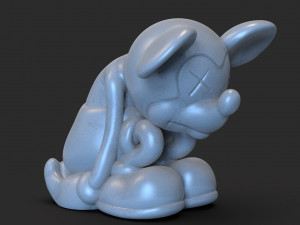 sad mickey 3D Print Model