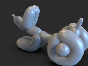 balloon dog 3D Print Model